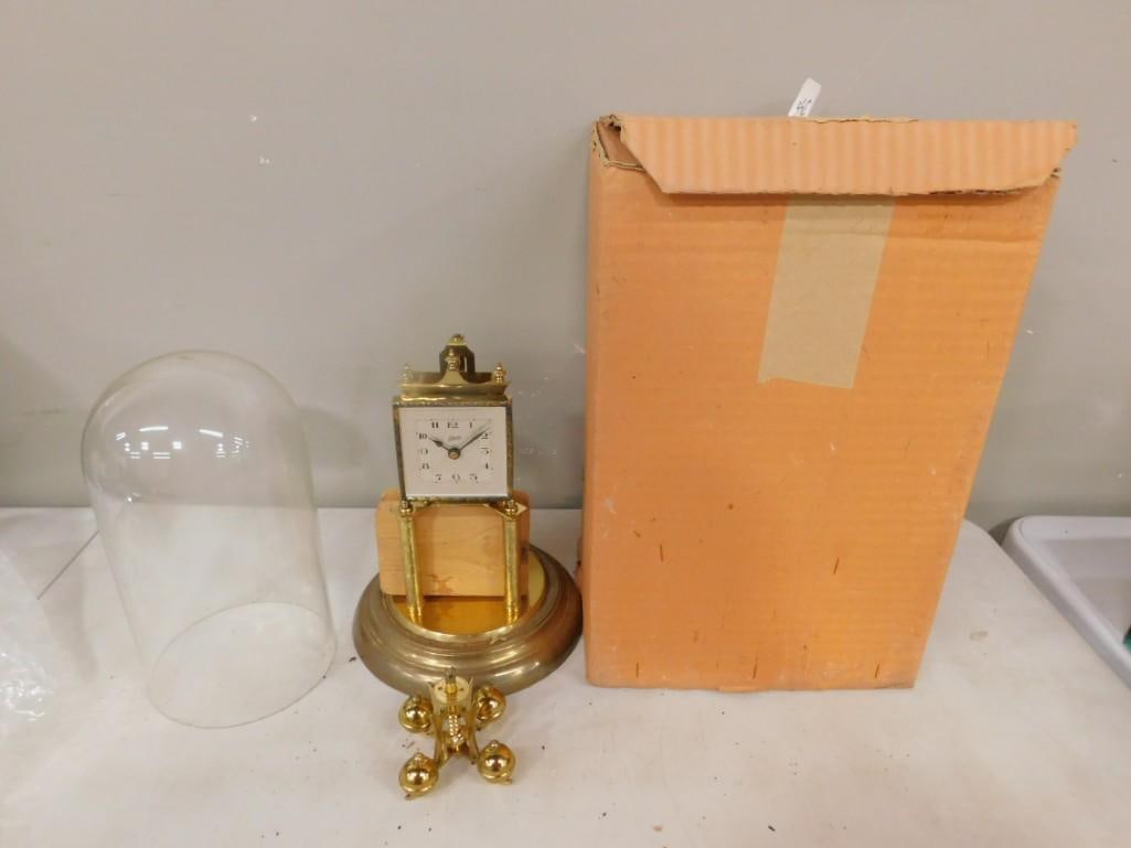 Vintage Schatz Black Forest West German Anniversary Style Clock - comes as is - untested: Vintage Schatz Black Forest West German Anniversary Style Clock - comes as is - untested All pictures are considered part of the description and should be examined carefully by bidders. Live Auctione