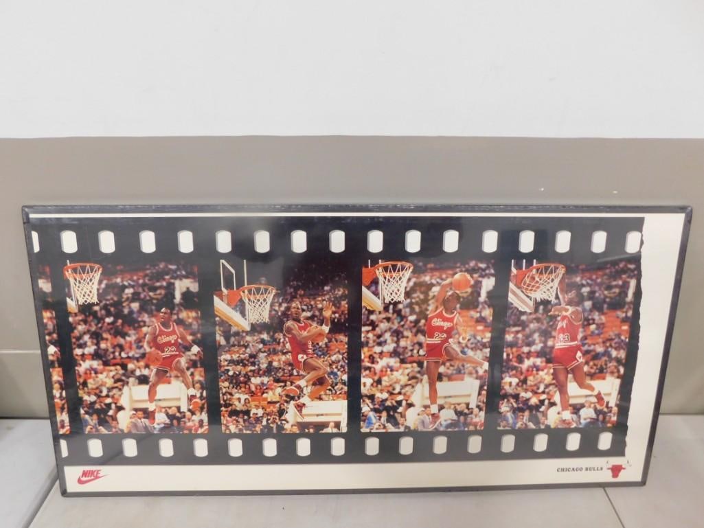 Framed Michael Jordan Chicago Bulls Nike Slam Dunk Print (1 of 4)