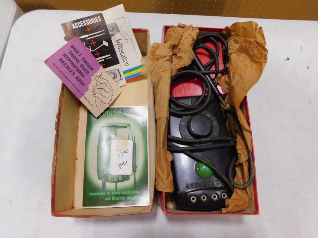 Vintage Medical Tools including Hamilton Bell, Birtcher Hyfrecator, Misc. Stainless Tools - See all: Vintage Medical Tools including Hamilton Bell, Birtcher Hyfrecator, Misc. Stainless Tools - See all Pictures All pictures are considered part of the description and should be examined carefully by bi