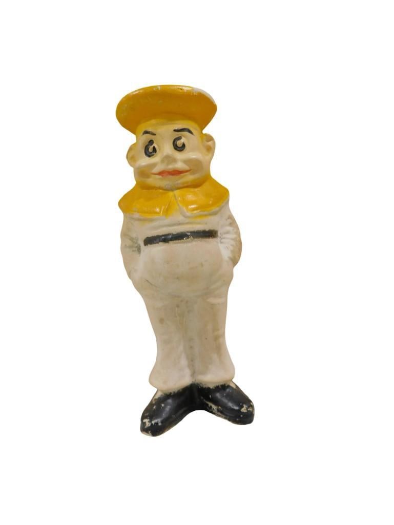 Vintage or Antique Palmer Cox Character Figure Sailor Brownie in Yellow (1 of 4)