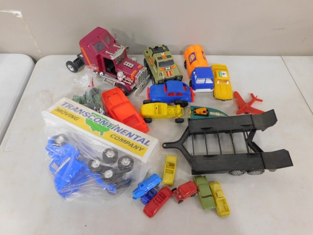 Toy Vehicles incl Cars, Trucks, Transcontinental Moving Company Truck New in Package, etc (1 of 6)