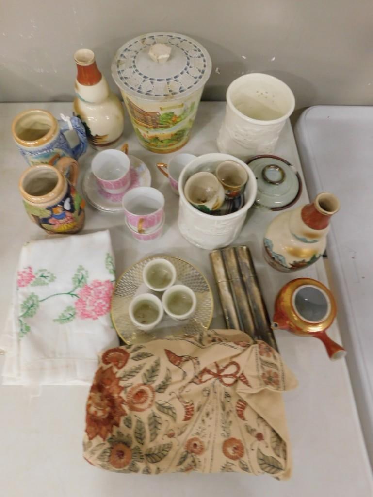 Misc Lot including Mugs, Cups, Plates, Ceramic, Porcelain, Silver Plate, etc. (1 of 5)