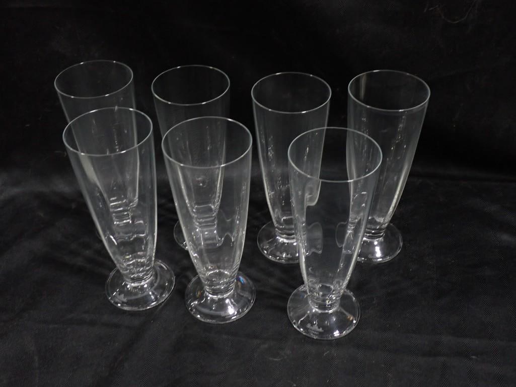 7 Rosenthal Classic Pilsner Glasses: 7 Rosenthal Classic Pilsner Glasses All pictures are considered part of the description and should be examined carefully by bidders. Live Auctioneers is now offering Live Shipping through them. This i