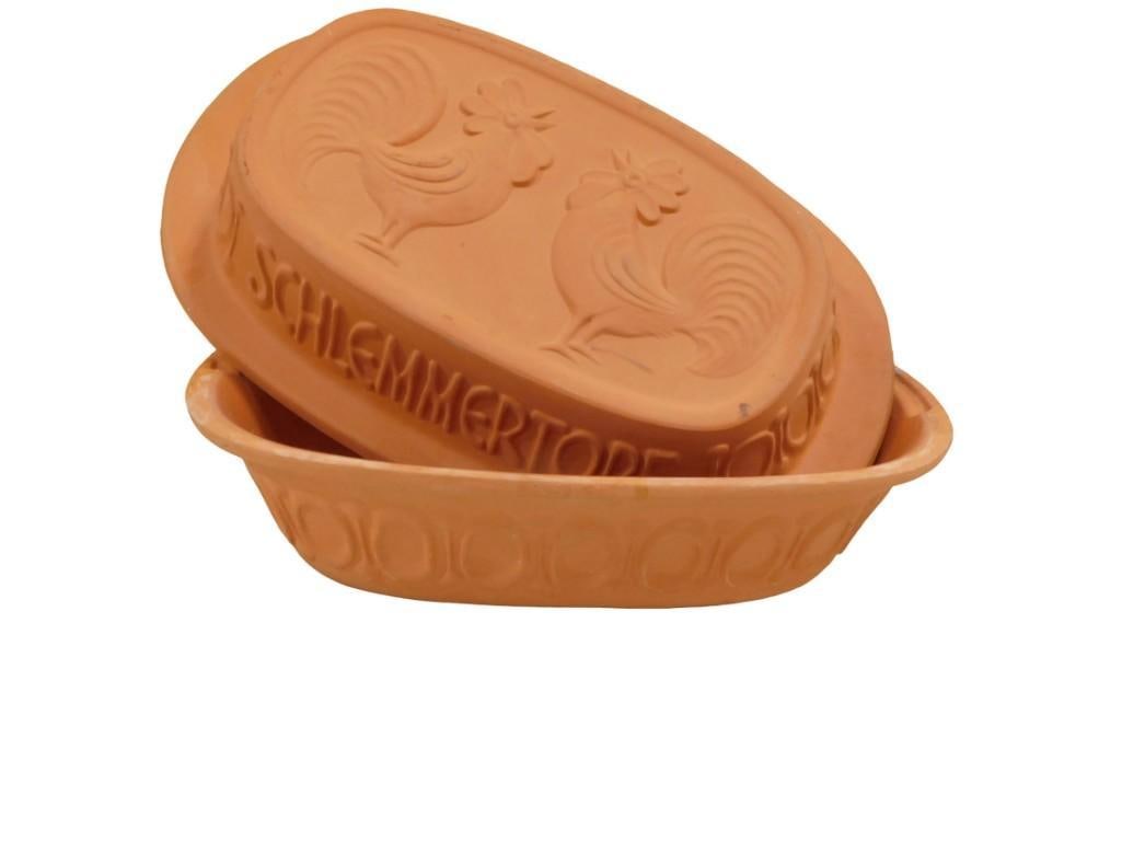 Schlemmertopf 836 German Clay Cooker Baker Roaster: Schlemmertopf 836 German Clay Cooker Baker Roaster All pictures are considered part of the description and should be examined carefully by bidders. Live Auctioneers is now offering Live Shipping