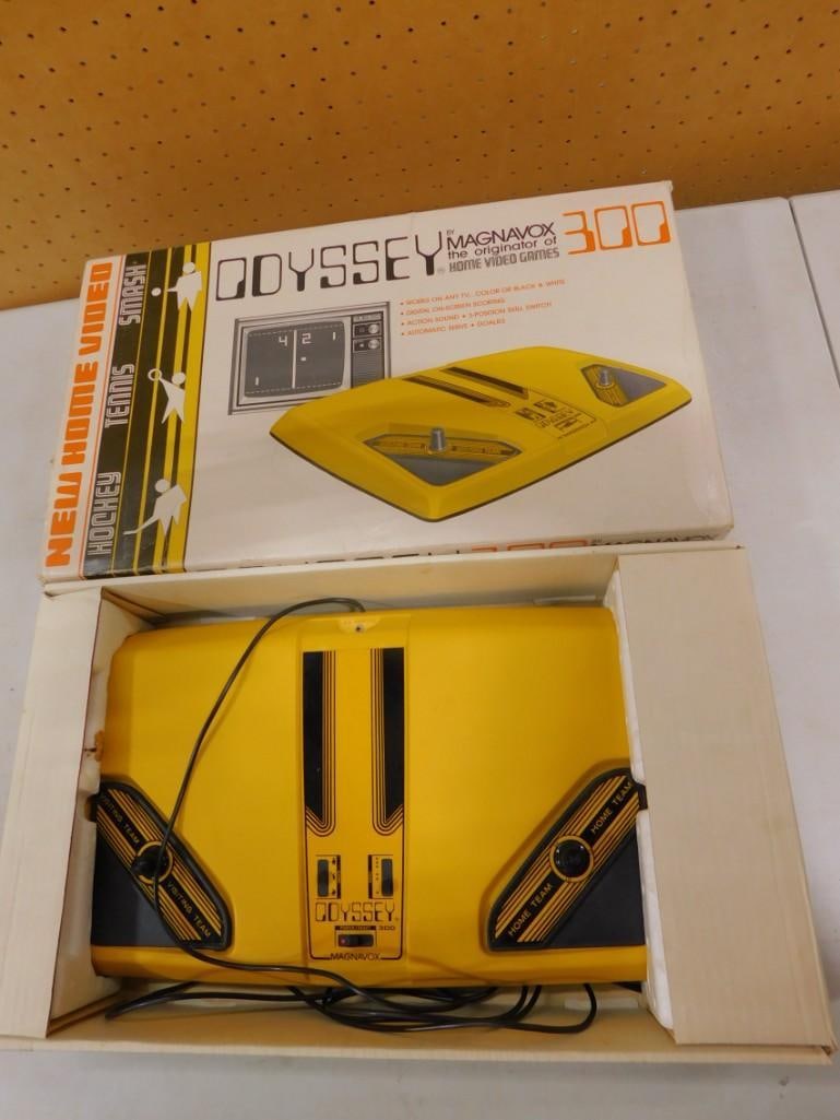 Vintage Magnavox Odyssey 300 with original box - Untested: Vintage Magnavox Odyssey 300 with original box - Untested All pictures are considered part of the description and should be examined carefully by bidders. Live Auctioneers is now offering Live Shippin