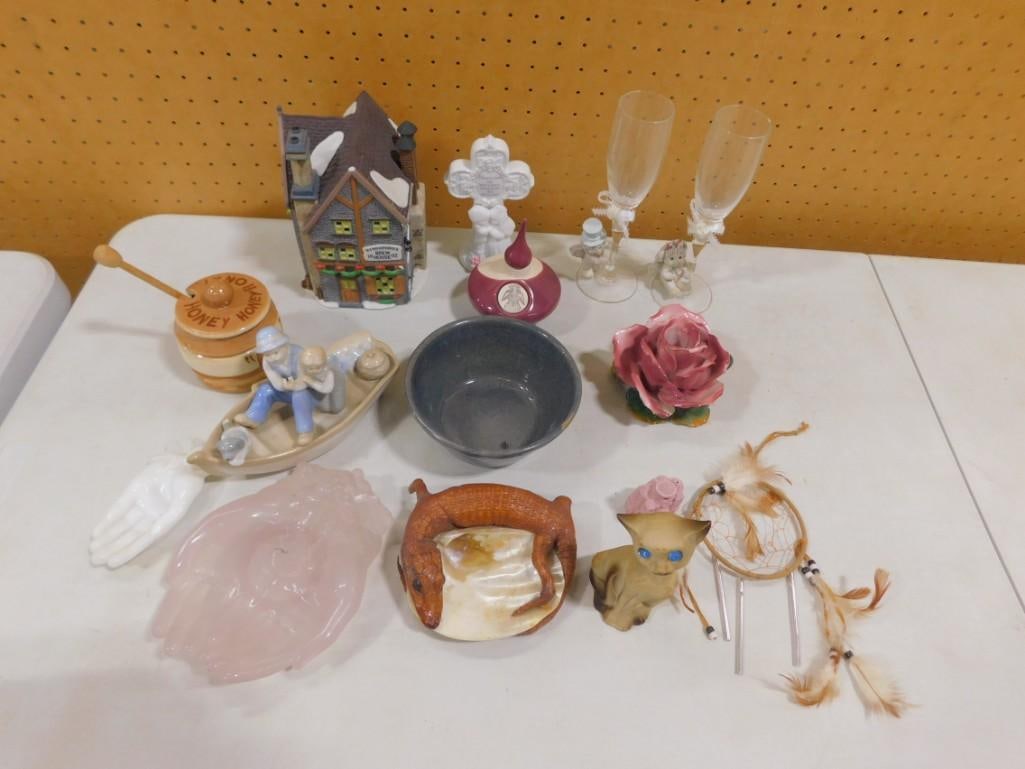 Misc. Collectibles including Dept 56 Dickens' Heritage Kingsford's Brew House, Honey Jar, etc (1 of 8)