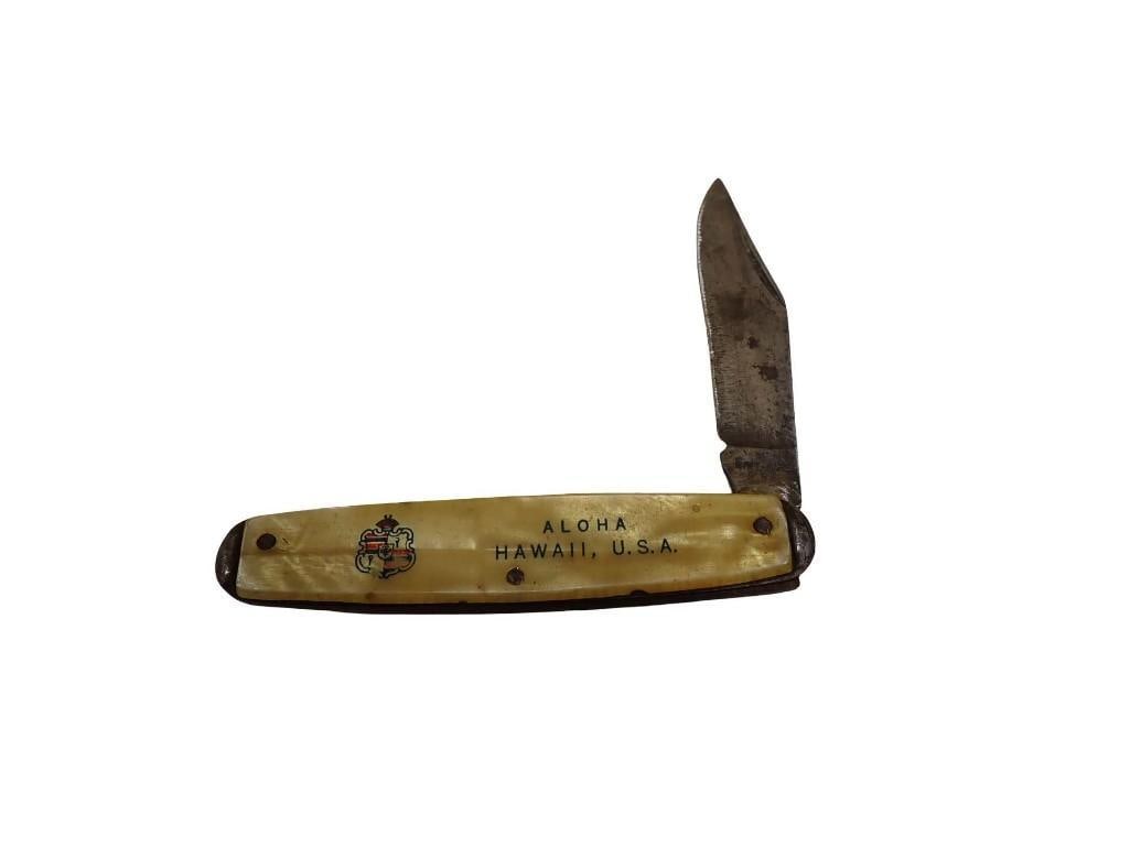 Vintage Brit-Nife Single Blade Pocket Knife: Vintage Brit-Nife Single Blade Pocket Knife All pictures are considered part of the description and should be examined carefully by bidders. Live Auctioneers is now offering Live Shipping through th