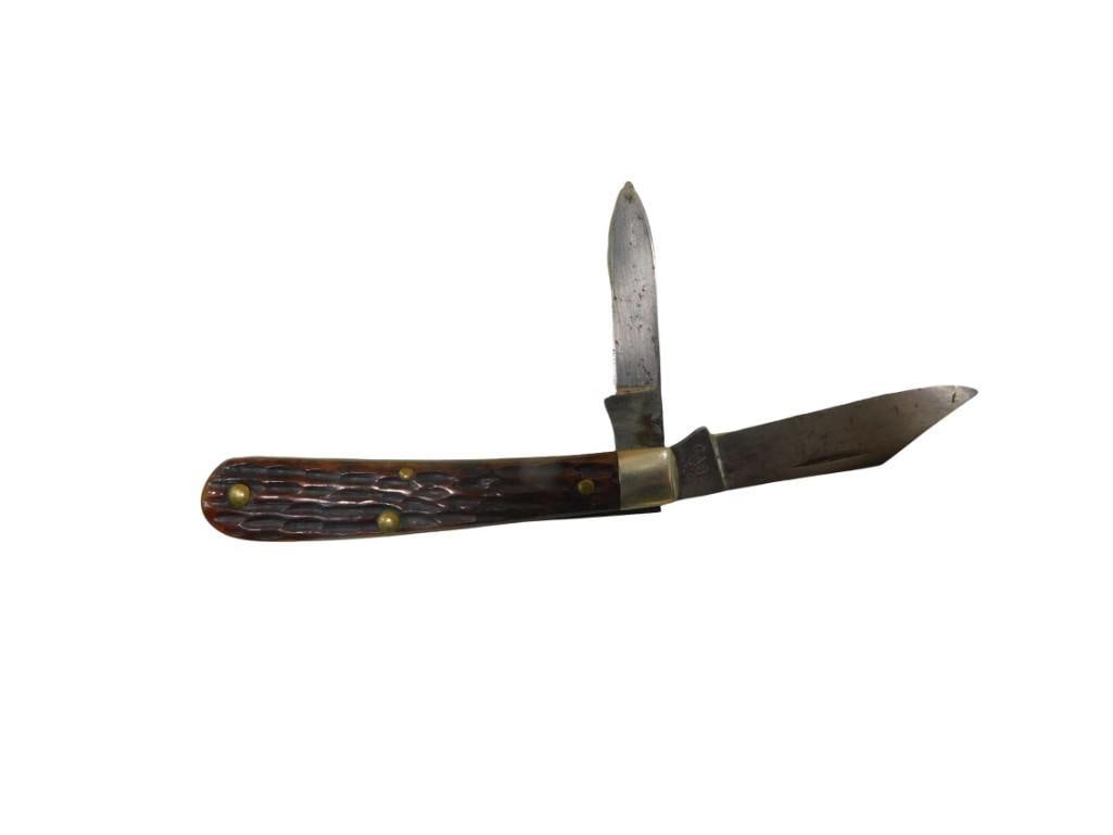 Case XX Miniature 2 Blade Pocket Knife: Case XX Miniature 2 Blade Pocket Knife All pictures are considered part of the description and should be examined carefully by bidders. Live Auctioneers is now offering Live Shipping through them. T