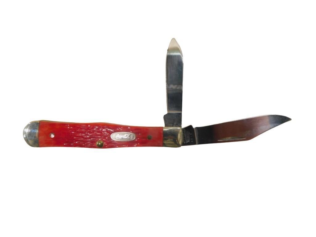 Case XX 2 Blade Coca Cola Advertising Knife: Case XX 2 Blade Coca Cola Advertising Knife All pictures are considered part of the description and should be examined carefully by bidders. Live Auctioneers is now offering Live Shipping through th