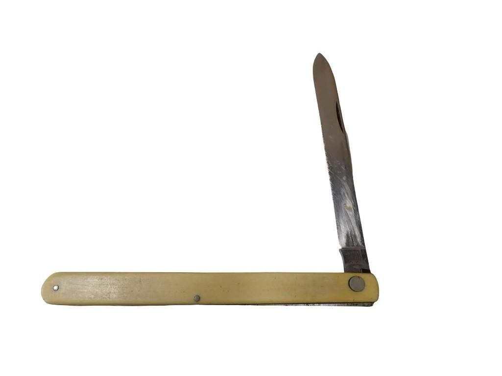 Schrade Melon Tester: Schrade Melon Tester All pictures are considered part of the description and should be examined carefully by bidders. Live Auctioneers is now offering Live Shipping through them. This is an optional