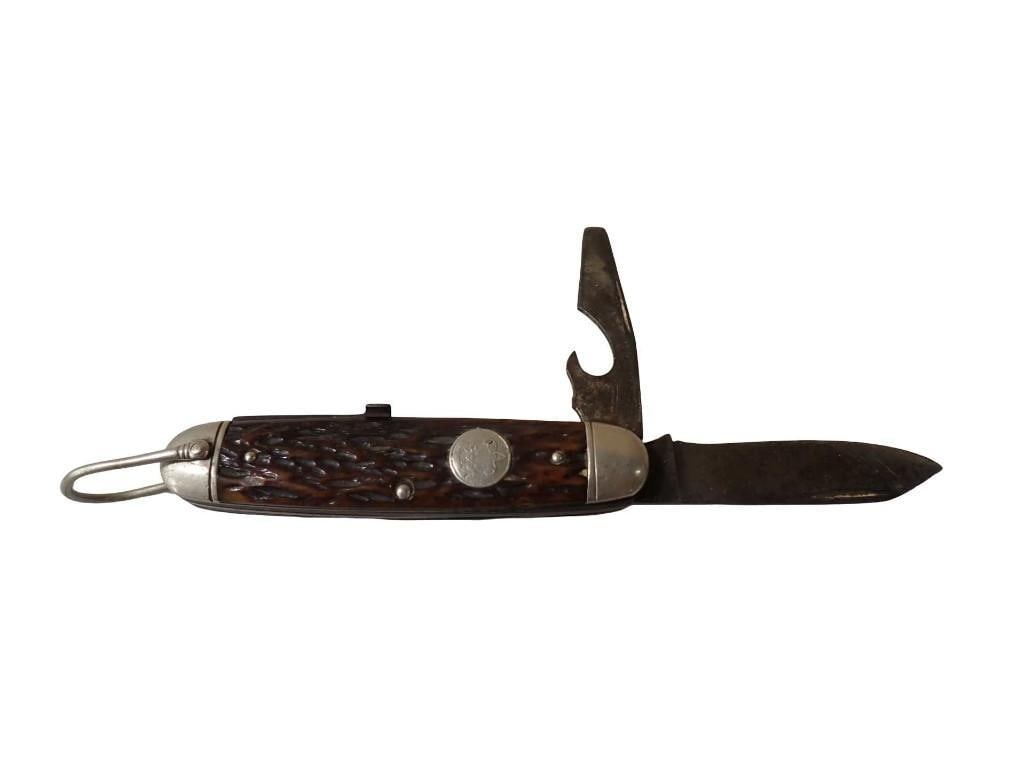 Boy Scout Knife Unknown Brand: Boy Scout Knife Unknown Brand All pictures are considered part of the description and should be examined carefully by bidders. Live Auctioneers is now offering Live Shipping through them. This is an