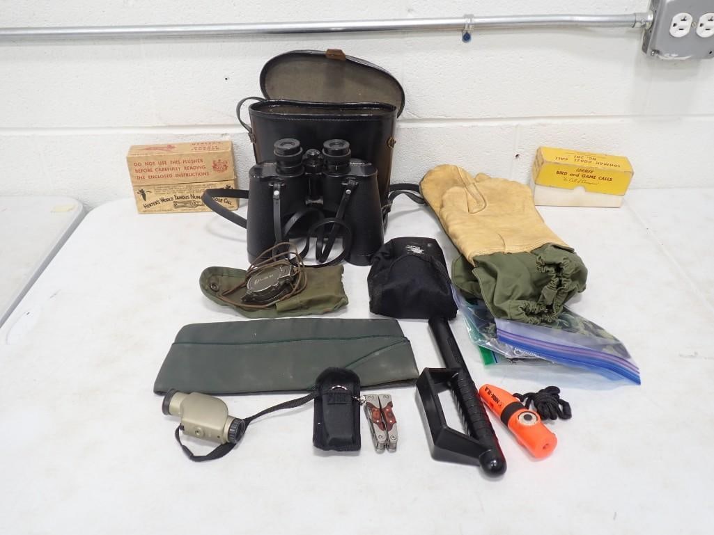 Binoculars, Duck Calls, and Misc Hunting Items (1 of 7)
