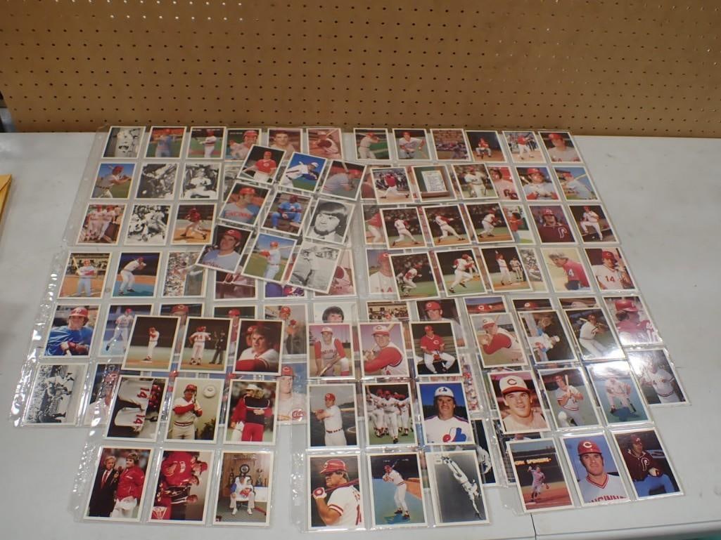 1985 Topps Pete Rose Set of 120 Cards: 1985 Topps Pete Rose Set of 120 Cards. Very nice. All pictures are considered part of the description and should be examined carefully by bidders. Live Auctioneers is now offering Live Shippin