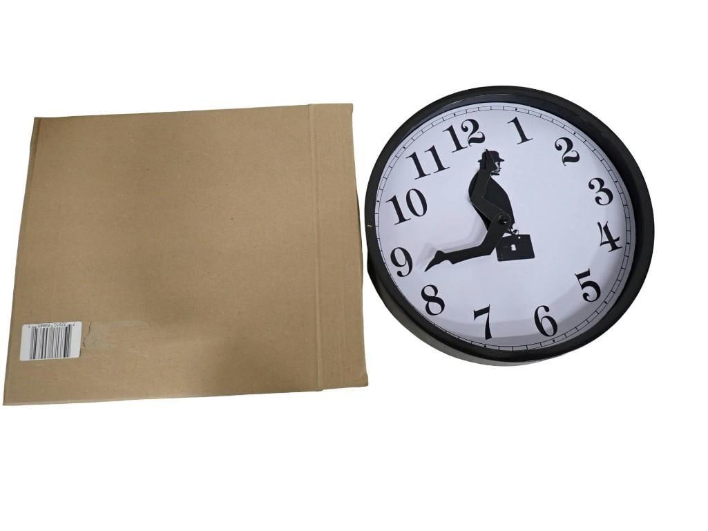Monty Python Wall Clock - Ministry of Silly Walks - New with Box: Monty Python Wall Clock - Ministry of Silly Walks - New with Box All pictures are considered part of the description and should be examined carefully by bidders. Live Auctioneers is now offering Live 