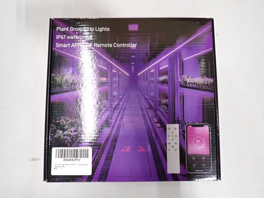 Plant Grow Strip Lights New in Box: Plant Grow Strip Lights New in Box All pictures are considered part of the description and should be examined carefully by bidders. Live Auctioneers is now offering Live Shipping through them. This is