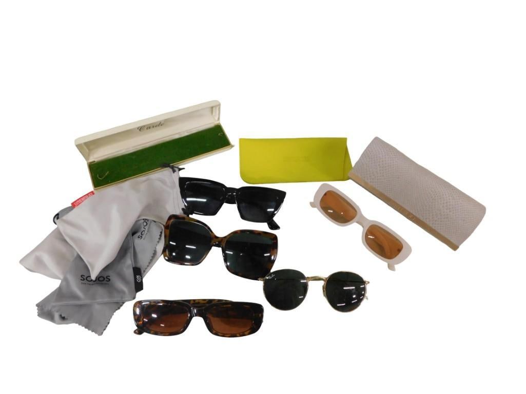 Lot of Sunglasses: Lot of Sunglasses All pictures are considered part of the description and should be examined carefully by bidders. Live Auctioneers is now offering Live Shipping through them. This is an optional pa