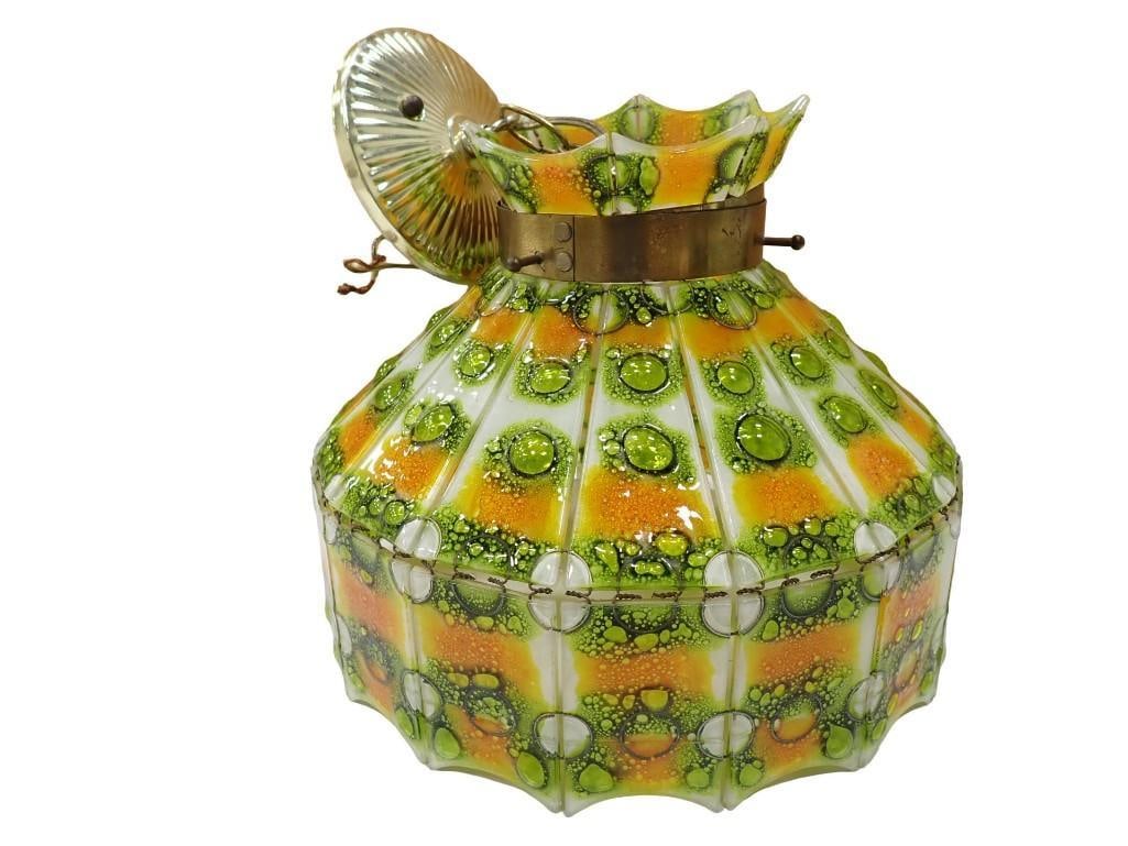 Vintage 1970s Pendant Light Fixture Designed by Felipe Derflingher for Feders (1 of 4)