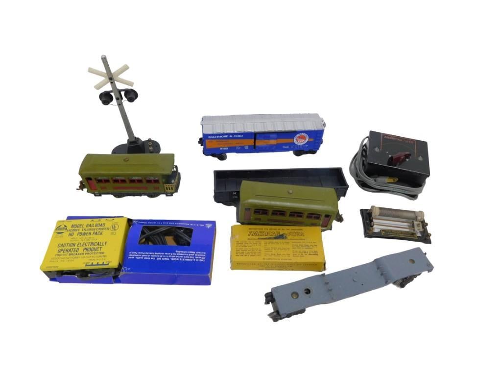 Lot of assorted Toy Trains and Accessories including Lionel, American Flyer, AHM, etc (1 of 4)