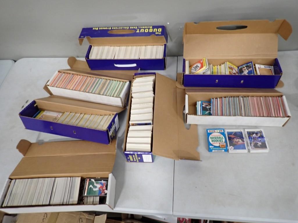 Large Lot of assorted Sports Cards - Mostly Baseball and Football (1 of 11)