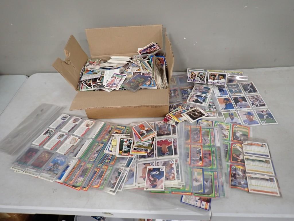 Lot of assorted Sports Cards, etc., Many in binder sleeves, many more in a big box (1 of 10)