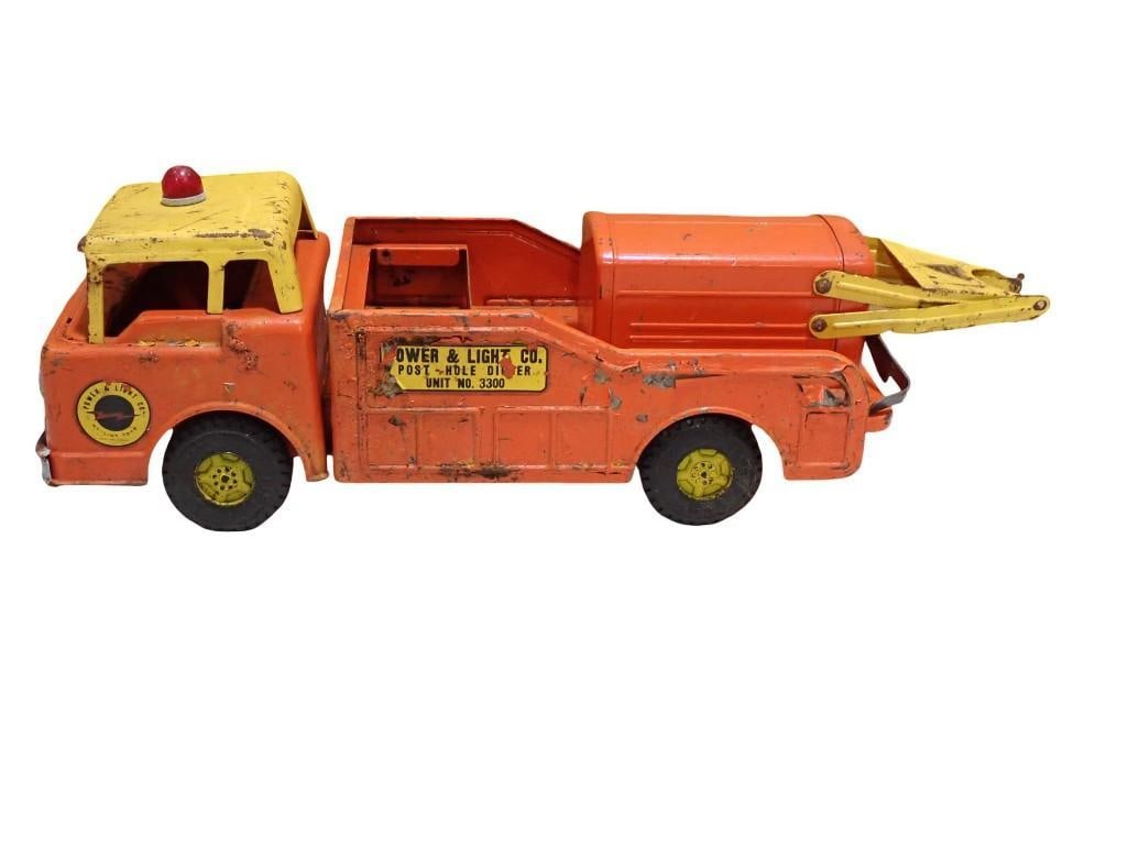 Vintage Nylint Power & Light Co Pressed Steel Toy Truck (1 of 6)