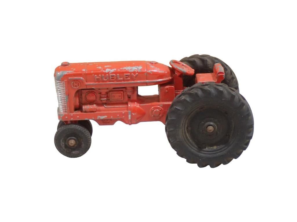 Vintage Hubley Die Cast Metal Farm Toy Tractor (1 of 6)