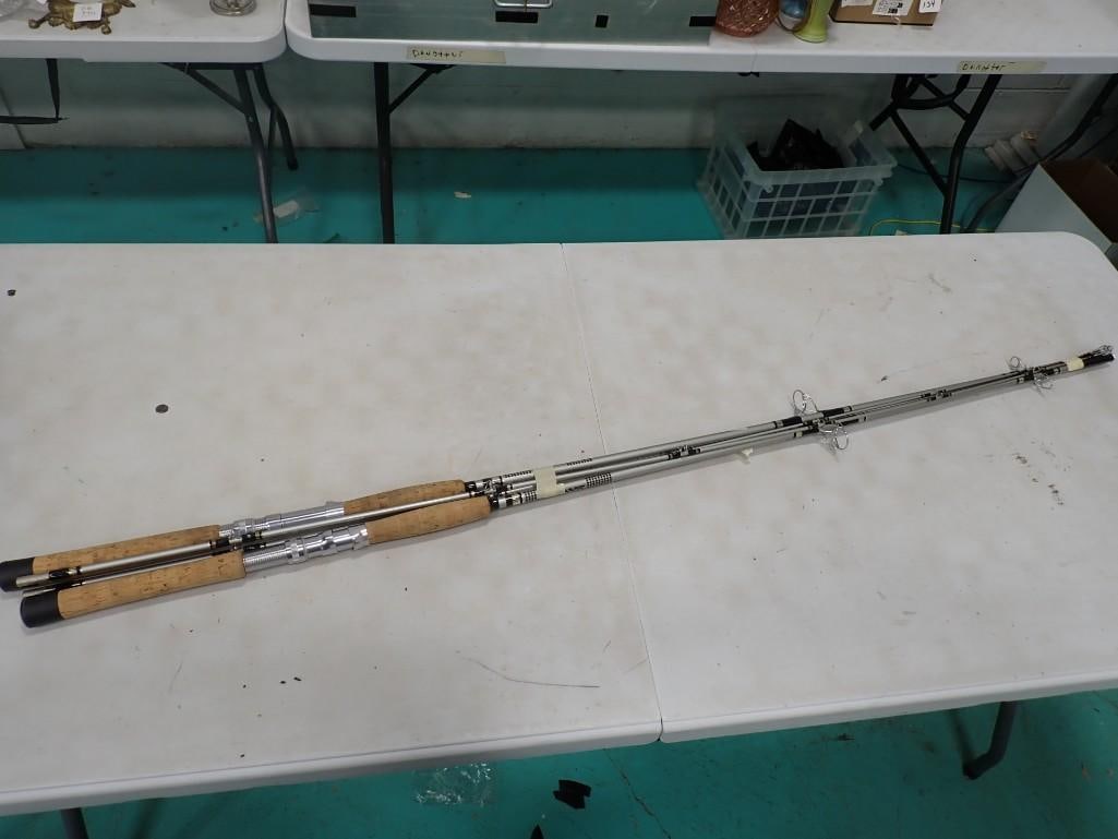 Fishing Lot - Pair of Heddon Medium Light Action Spinning Rods (1 of 8)