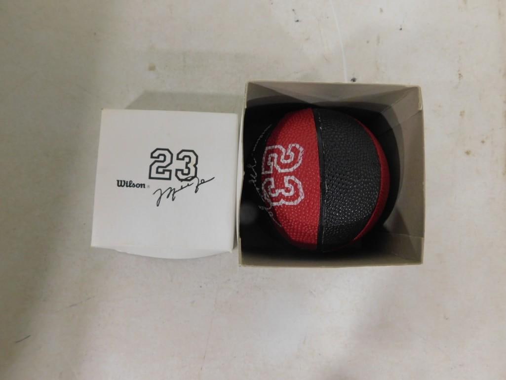 Wilson / Avon Michael Jordan wristwatch with Mini Basketball Case: Wilson / Avon Michael Jordan wristwatch with Mini Basketball Case All pictures are considered part of the description and should be examined carefully by bidders. Live Auctioneers is now offering Live