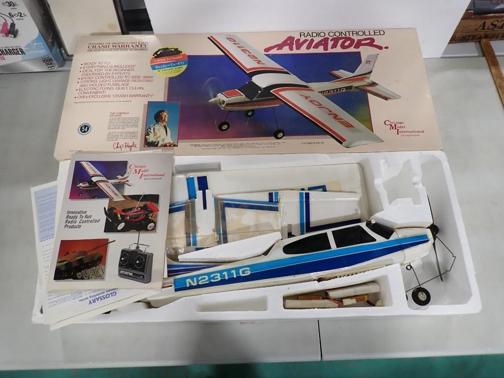 Remote Control Airplane - Chicago Model International - comes with everything as shown - untested (1 of 7)