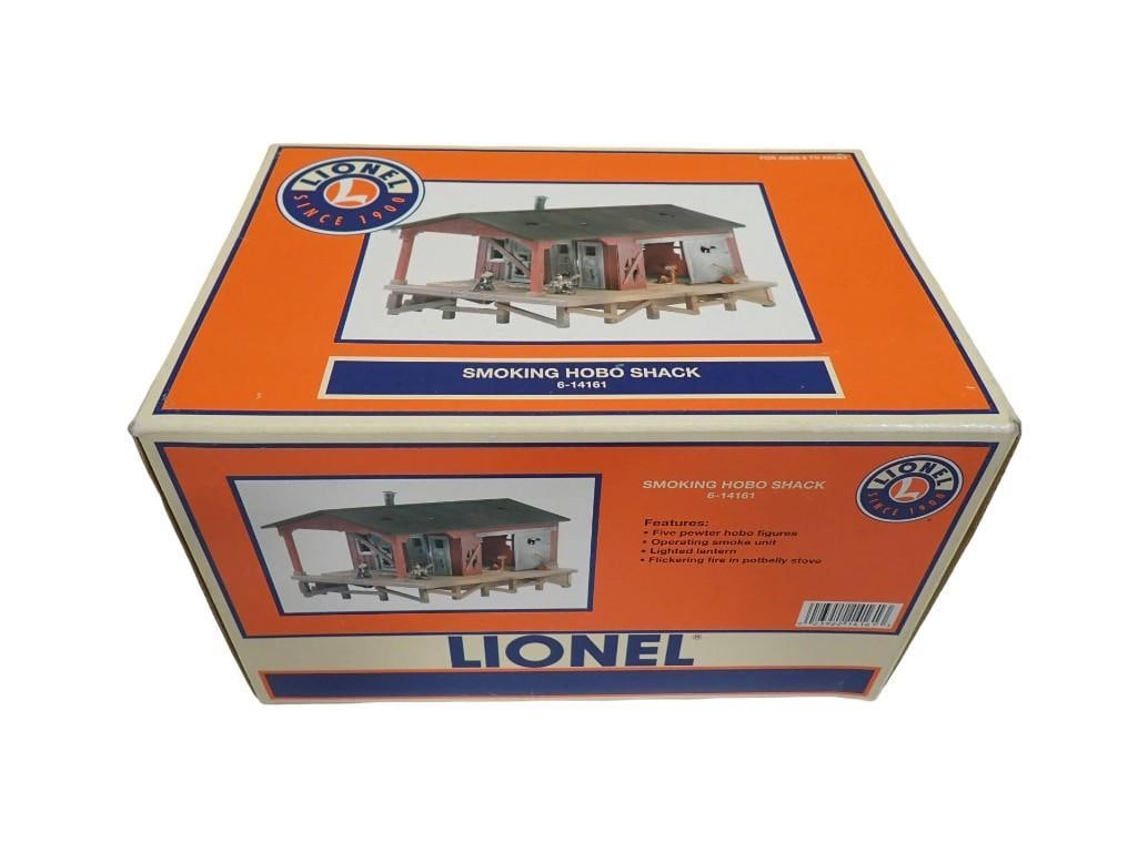 Lionel Smoking Hobo Shack 6-14161 Model Train Accessory with Box: Lionel Smoking Hobo Shack 6-14161 Model Train Accessory with Box All pictures are considered part of the description and should be examined carefully by bidders. Live Auctioneers is now offering Live 