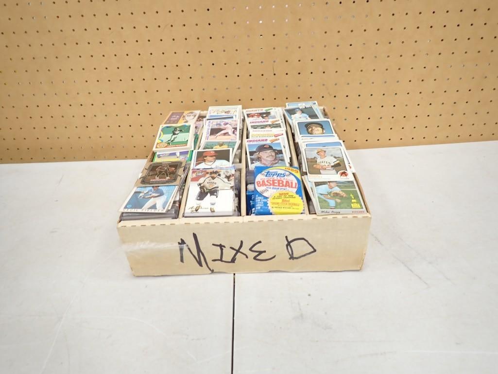 Baseball, Football, Basketball, Hockey etc. Sports Cards - Large Flat: Baseball, Football, Basketball, Hockey etc. Sports Cards - Large Flat All pictures are considered part of the description and should be examined carefully by bidders. Live Auctioneers is now offering 