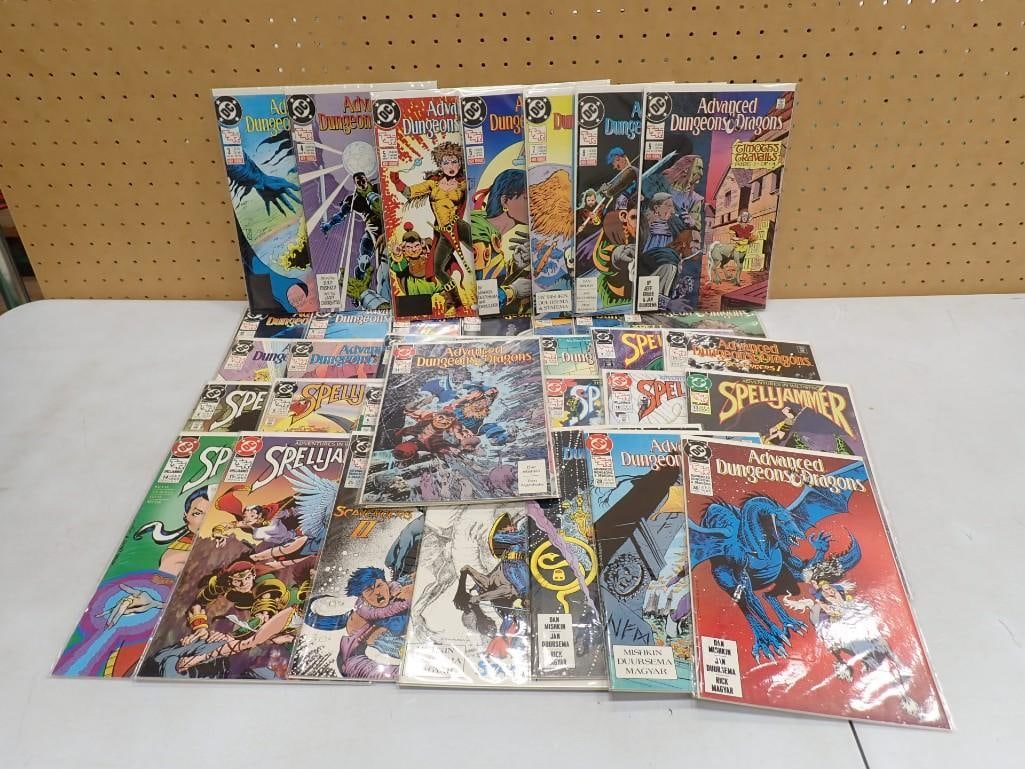 Comic Books including Advanced Dungeons & Dragons and Spelljammer (1 of 8)