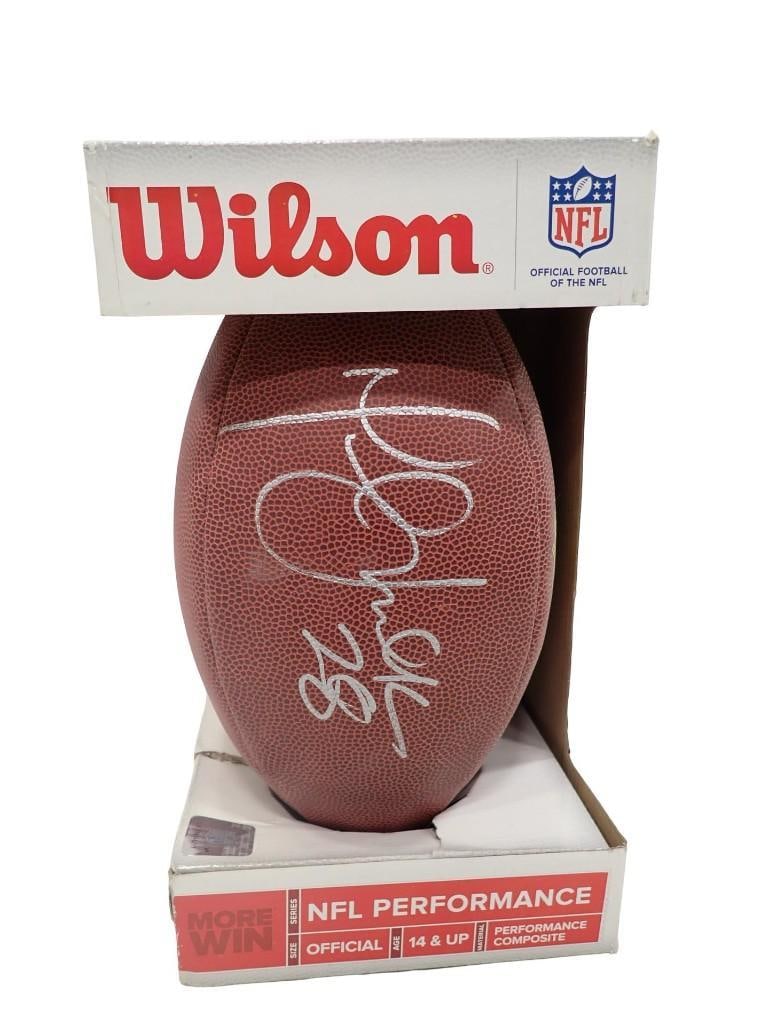 Football Signed Marshall Faulk NO COA: Football Signed Marshall Faulk NO COA All pictures are considered part of the description and should be examined carefully by bidders. Live Auctioneers is now offering Live Shipping through them.