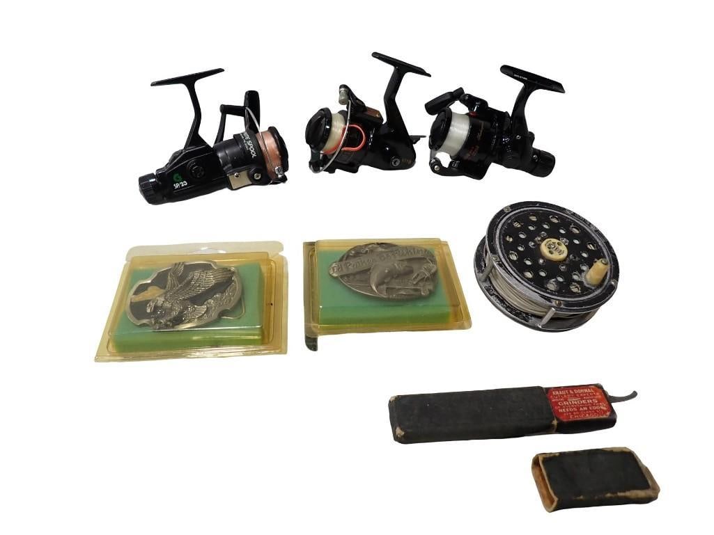 Fishing Reels, Belt Buckles, etc (1 of 10)
