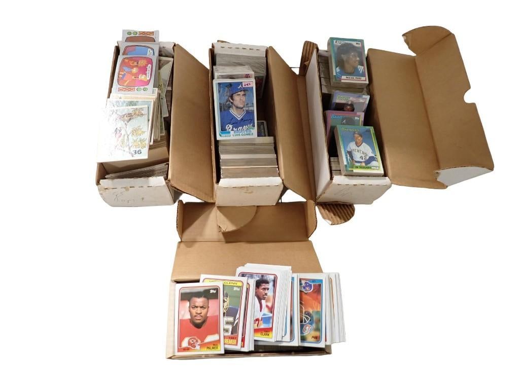 Trading Cards Lot incl Sports Cards, Football Cards, Baseball Cards, The Simpsons Cards, etc: Trading Cards Lot incl Sports Cards, Football Cards, Baseball Cards, The Simpsons Cards, etc All pictures are considered part of the description and should be examined carefully by bidders. Live Aucti