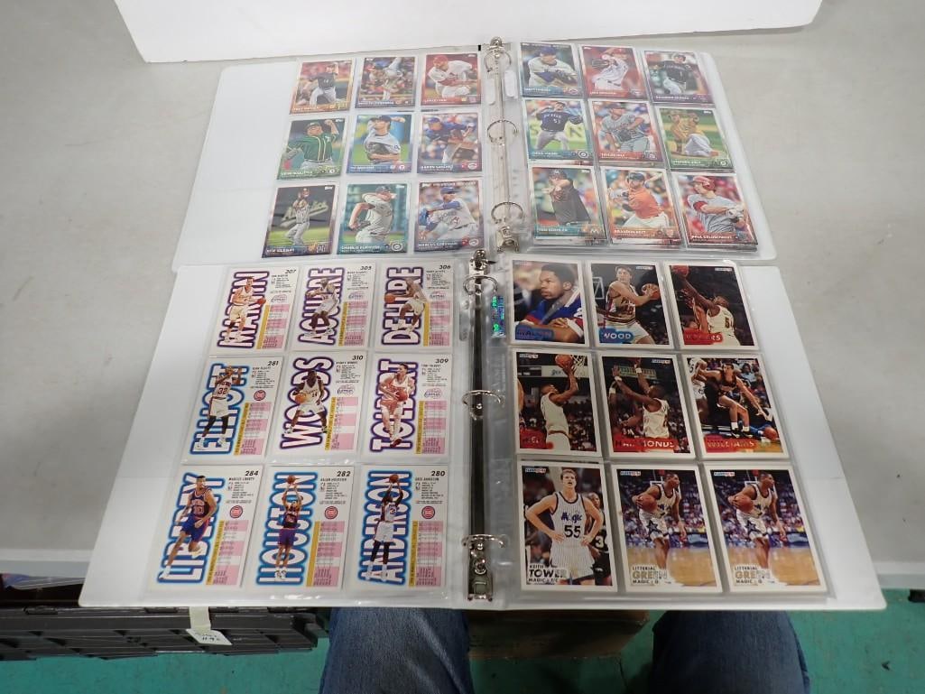 2 Binders with Sports Cards incl Baseball Cards and Basketball Cards (1 of 12)