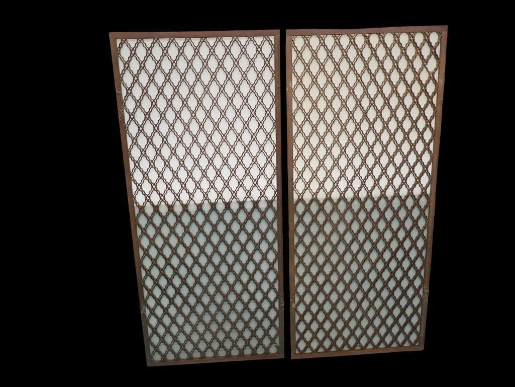 2 Vintage Decorative Screen Panels (1 of 7)