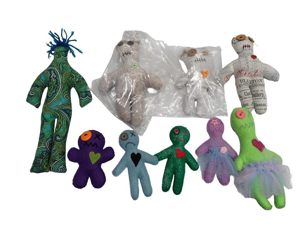 Handmade Voodoo Dolls, a Dammit Doll, Etc (1 of 10)