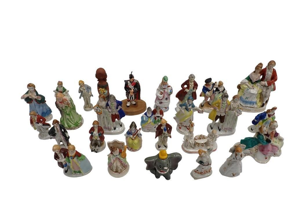 Large Lot of Porcelain Figurines incl Occupied Japan (1 of 20)