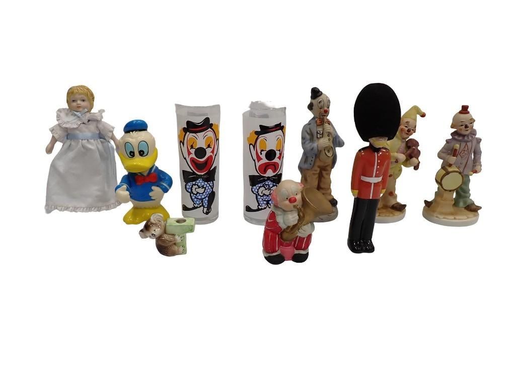 Vintage Figures incl Vintage Disney Donald Duck, Etc (1 of 15)