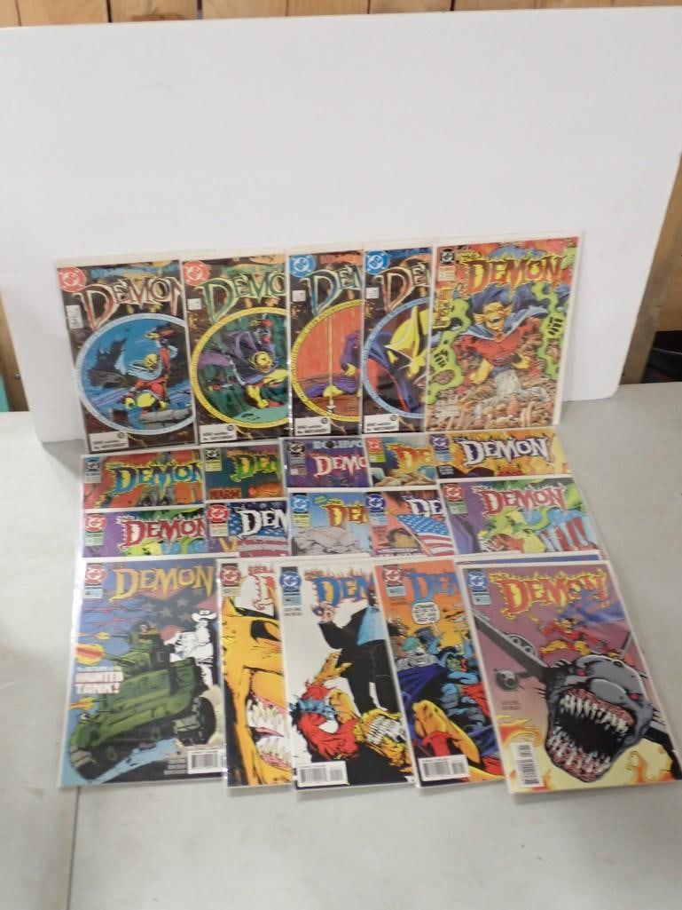 Comic Books including DC Demon (1 of 8)