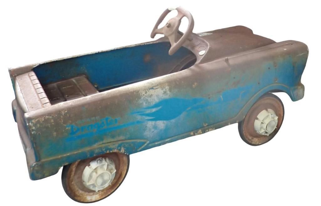 Vintage Murray Sears Dragster 1960's Pedal Car in Blue (1 of 9)