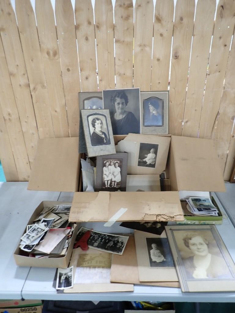 Lot of Vintage Photos, Cabinet Cards, Photographs: Lot of Vintage Photos, Cabinet Cards, Photographs All pictures are considered part of the description and should be examined carefully by bidders. Live Auctioneers is now offering Live Shipping throug