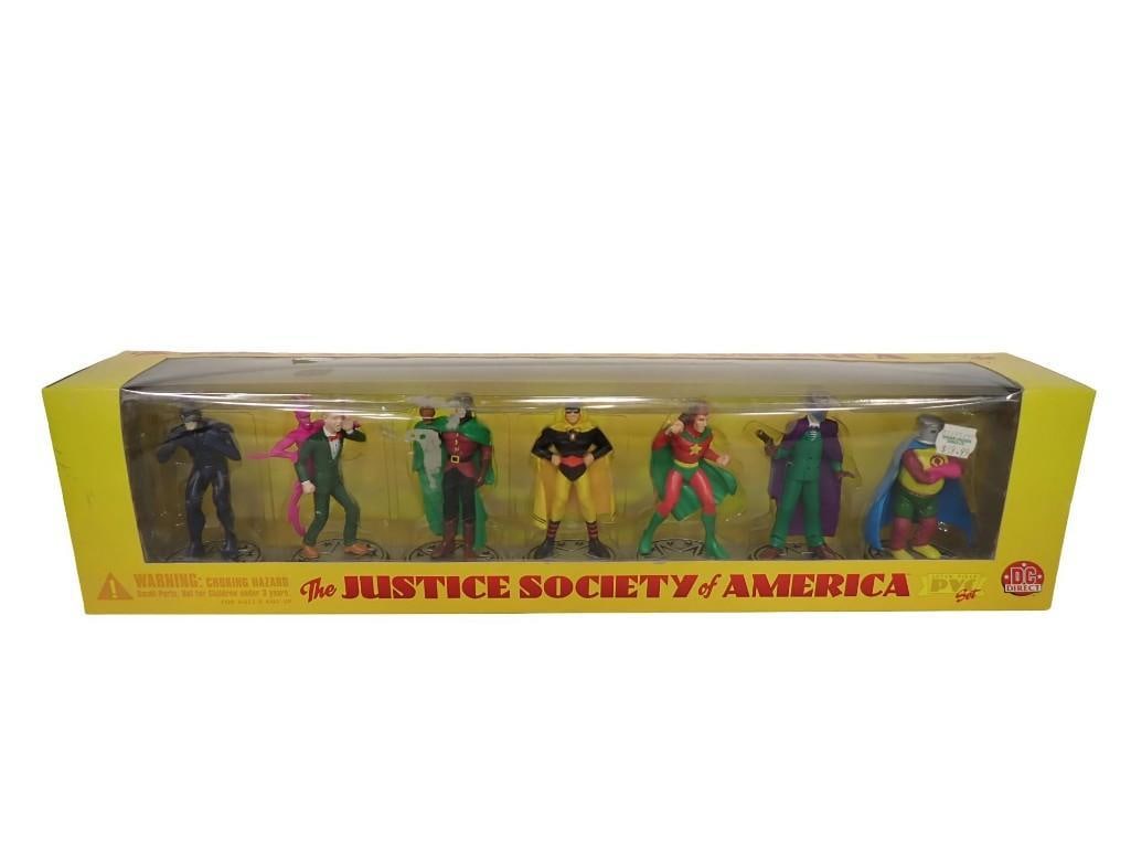 DC Direct The Justice Society of America 7 pc Figures Set New in Box (1 of 6)