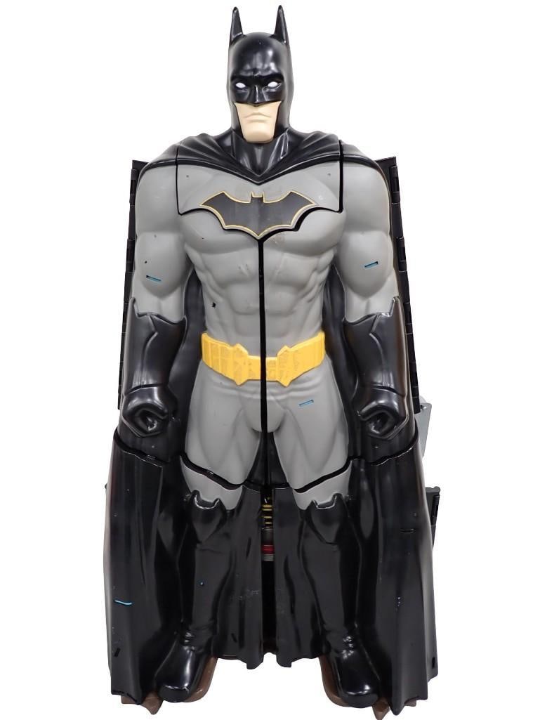 DC Comics Batman Bat-Tech Batcave Giant Transforming Playset: DC Comics Batman Bat-Tech Batcave Giant Transforming Playset. 34" x 14" Includes everything that you see in the pictures. All pictures are considered part of the description and sh