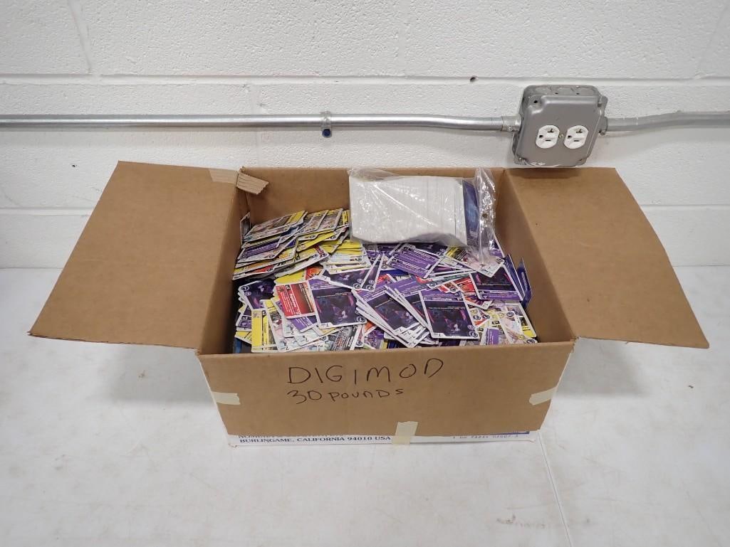 Digimon Cards Approx 30 lbs (1 of 15)