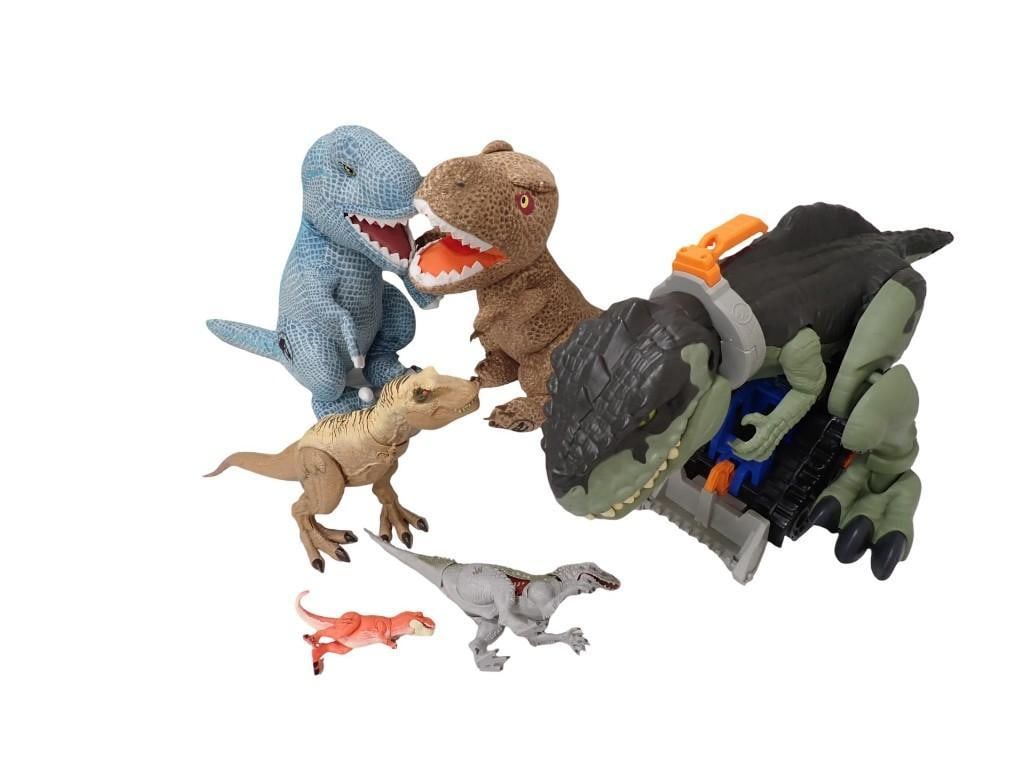 Dinosaur Toys incl Imaginext Jurassic World Mega Stomp, Plush Dinosaurs, Dinosaur Plastic Action (1 of 13)