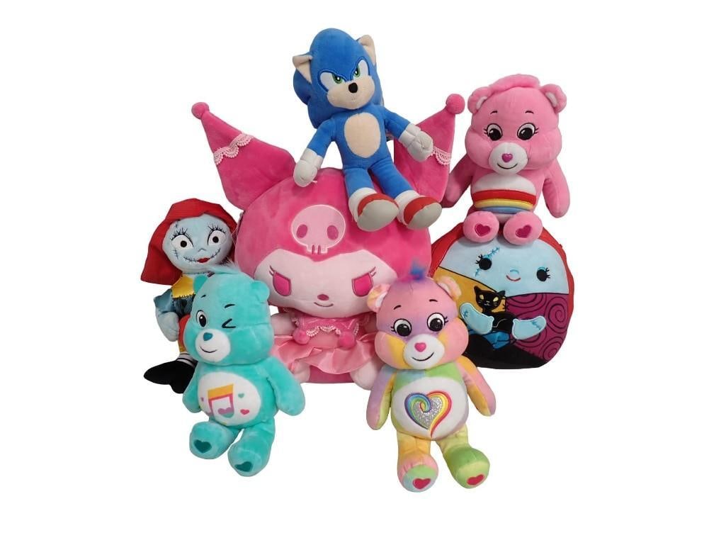 Plush Toys incl Care Bears, Sonic the Hedgehog 3 Movie Plush, Sally Nightmare Before Christmas Plush (1 of 9)