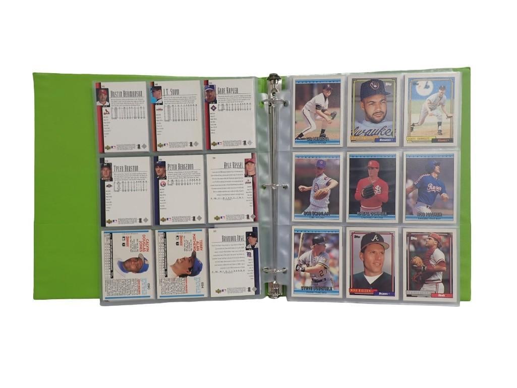 Baseball Cards in a Binder: Baseball Cards in a Binder All pictures are considered part of the description and should be examined carefully by bidders. Live Auctioneers is now offering Live Shipping through them. This is an opti