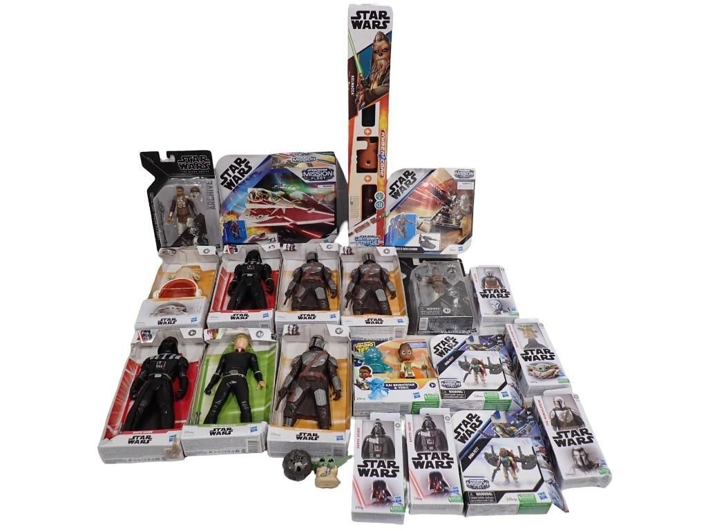 Lot of Star Wars Action Figures Most New in Box (1 of 13)